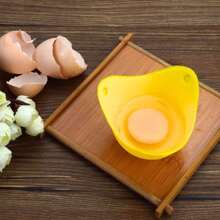 1 Set/2 Pcs Silicone Food Steamer Egg Cups Eggs Poacher Soft High Temperature Resistant Formed Pot Available Digester Mold Kitchen Cooking