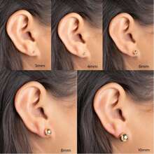 Gold Hoop Earrings Set For Women Hypoallergenic Chunky Chain Twisted Open Hoops Dangle Earring Packs For Birthday Party Christmas Fashion Jewelry Gift