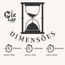 Decorative Glass  Sand Timer 5 15 30 Minutes Home Decor - 黃色 - 查看 7