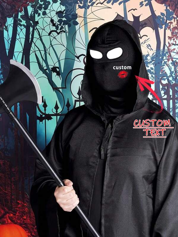 Customizable All-In-One Mask Costume Prop, Suitable For Summer, Parties, Birthdays, Anniversaries, Living Room, Bedroom And More. Offers A Variety Of Customizable, Personalized, Unique Treasure Hunt Games And Personalized Gifts.