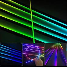 6/10/14/18/22 In 1 Car Interior Symphony RGB LED Ambient Light Stripes Atmosphere Lighting DIY Acrylic Guide Fiber Optic Light Music Sync APP/Remote Control - 14 In 1 Kit - View 2
