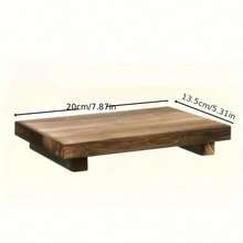 Rustic Wood Bathroom Shelving Unit, Solid Wood Tray Storage Rack, Freestanding Wooden Organizer, No Gold Pipe, Suitable For Home Decor, Farmhouse Decor, Bathroom Accessory, Bathroom Decoration, Suitable For 4 Seasons