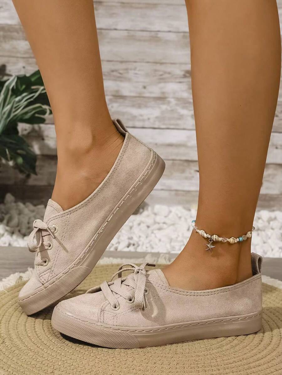 新款高端硫化工艺平底鞋，时尚休闲一脚蹬舒适运动鞋