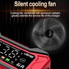 智能汽车电池干湿铅酸电池摩托卡车电池充电器 220V 电源脉冲修复充电器 LED 显示 12V 2A 汽车电池充电器 - 美規-2 - 查看 6