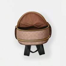 Coach Mochila feminina, bolsa de ombro, mochila escolar para viagem, marrom