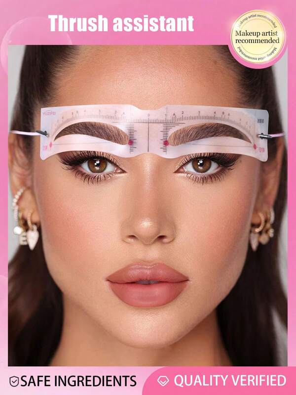 Set Of 12 Reusable Stencils And Razor - Perfect Eyebrow DIY Kit, Create Flawless Beauty,Eyebrow Shaper,12Pcs Silicone Reusable Eyebrow Templates Eyebrow Card Drawing Thrush Cards Eyebrow Template Card Eyebrow Stickers Thrush Artifact,Makeup,Cheap,Room Decor,Vanity,Travel,Bedroom,Makeup Accessories