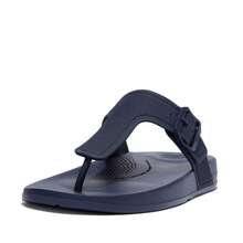 Fitflop Flip Flops - Navy Blue - View 2