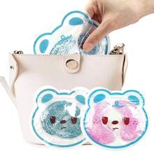 2 Packs Reusable Cooling Gel Eye Pads – Hot & Cold Compress For Puffy Eyes, Travel-Friendly Relief For Tired Eyes, Perfect For Work & Business Trips