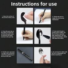 Chrome Mirror Marker Pen,Silver/Golden/Copper, Metal Reflective Marker, Chrome-Plated Mirror Effect Marker, 2mm Pen Tip,Quick Drying And Waterproof, Suitable For Rocks, Walls, Cups, Ceramics And Glass Crafts,Ideal For Painting, Graffiti, Highlight Markings And Crafts DIY Back To School