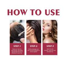 三合一持久染发洗发水，男女适用染发剂，遮盖白发，温和无刺激半永久性染发剂 - 彩色 - 查看 9