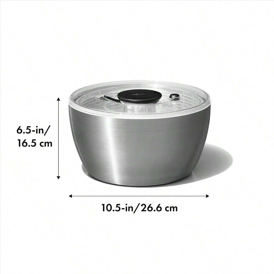 Steel Salad Spinner - Single - View 1