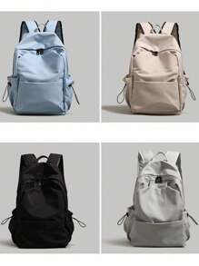 College Backpack Waterproof School Bag Lightweight Casual Daypack College Laptop Backpack For Women Water Resistant Travel Rucksack Back Pack For High School Middle Bookbag Elementary Middle High Bookbags For Teens Girls Boys Students-Medium. The New And Old Versions Are Shipped Out Randomly., Back To School, School Essential Stuff For Women, Girls & Students, Perfectly Matching With Backpack Accessories, Bag For School College, Preppy Backpack For School