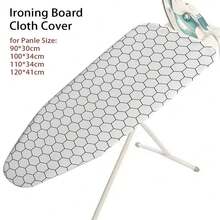 1pc Universal Ironing Board Cover With Elastic Edge Stain Resistant Scorching Iron Thick Cotton Padding Iron Heat Shield Ironing Cover For Ironing Table - Multicolor - View 1