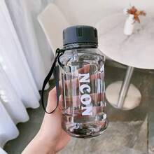 850/1100/1300毫升透明水瓶便携式防漏大容量旅行水壶轻便水壶 - 彩色 - 查看 20
