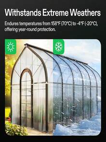 1 rolka taśmy naprawczej do szklarni, taśma uszczelniająca do okien, wiatroszczelna taśma naprawcza. Taśma naprawcza odporna na promieniowanie UV, wiatroszczelna, odporna na plamy, wodoodporna, przezroczysta taśma PE, odpowiednia do naprawy szklarni, łączenia, uszczelniania, gładkiej powierzchni, do użytku na zewnątrz, do pakowania, do domu, użytku komercyjnego, do użytku przemysłowego, konieczna naprawa odporna na wilgoć, zestaw zimowych uszczelek okiennych.