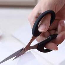 2pcs Random Style Scissors, Office Supplies, Household Kitchen Sewing Paper Cutting Craft Scissors, Stainless Steel DIY Scissors, Student Handicraft Small Shears