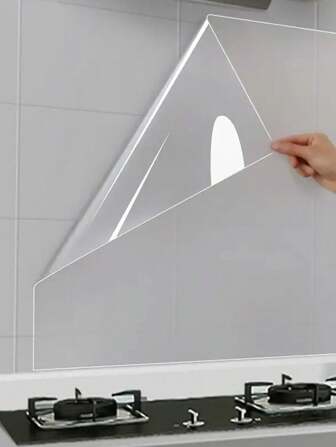 Papel tapiz impermeable y resistente al aceite de PVC, película protectora de pared autoadhesiva transparente, con respaldo extraíble, apta para baño, cocina, sala de estar y dormitorio