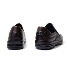Yakov Leather Men's Orthopedic Dress Shoe Softness - Smooth Coffee - View 5