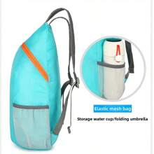 Vanaheimr Bolsa dobrável para acampamento ao ar livre, bolsa de transporte e armazenamento ultraleve, bolsa de viagem, mochila à prova d'água, mochila para esportes ao ar livre