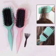 Professional Salon Hair Straightening Brush, Scalp Massage Comb, Hairdresser Styling Tools