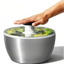 Steel Salad Spinner - Single - View 4