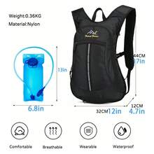 Backpack With 2L Water Bladder,Road And Mountain Bike Bag, Cycling Backpack, Outdoor Backpack With Cycling Helmet Storage, Outdoor Waterproof Backpack With Shoulder Straps, Lightweight Travel Bag, Bicycle Accessories For Running, Hiking, Cycling, Climbing, Camping, Cycling - Nhiều màu - Xem 3