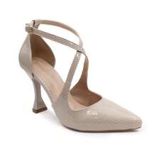 Scarpin Heel Cup-9.0 Cm- Color: Oat - yến mạch - Xem 1