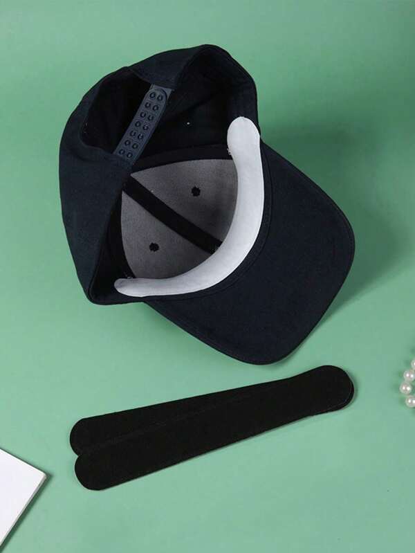 5/10/20/30/40/50 piezas Pegatinas de sudor para sombrero, Almohadillas absorbentes de sudor para gorra, Forros absorbentes de sudor para cuello de camisa, Cinta reductora de sudor para sombreros, Forro protector de gorra, Protector de cuello, Pegatinas absorbentes de sudor para sombreros, Pegatinas antideslizantes y antisuciedad, Almohadillas desechables absorbentes de sudor para sombreros, Esencial para viajes