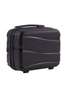 Living And Home 4-Piece (Lightweight PP) Lockable Suitcase Set – 14"/20"/24"/28" Expandable Luggage With Silent Wheels & TSA Lock – Nesting Design For Compact Storage - Black - View 7