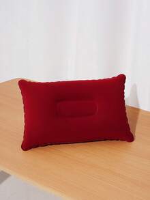 1pc Inflatable Neck Pillow, Portable Travel Pillow With Neck Support, Compact And Lightweight, Foldable And Easy To Store, Suitable For Travel