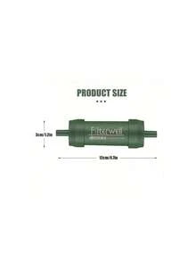 1pc Water Purification Straw, Portable Water Filter Water Purifier, Survival Equipment, Suitable For Hiking, Camping Mini Water Filtration System, Straw Water Purification System, Portable Water Filter-Outdoor Emergency And Survival Equipment, Suitable For Hiking, Camping Accessories And Travel - Multicolor - View 5