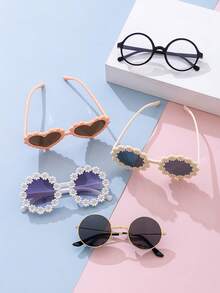 10pcs/Set Stylish Multi-Shaped Glasses Suitable For Travel, Photography, Outdoor Activities - Multicolor - View 7