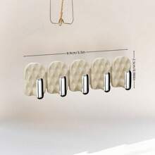 1 pieza Tira adhesiva de ganchos, sin necesidad de perforar, estante de almacenamiento, estante para exhibir joyas, estante colgante, estilo INS, estante para collares, gancho de baño, gancho de cocina, gancho de habitación, gancho de entrada, sin necesidad de perforar