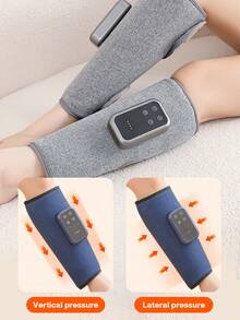 无线小腿按摩器，小腿热敷按摩器，18650充电电池，专业按摩，三种按摩模式，三种温度设置，三种压力强度设置，可自由调节，完全释放腿部疲劳，LED大屏幕按钮，简化操作，家用和旅行的便携式腿部按摩器，节日礼物