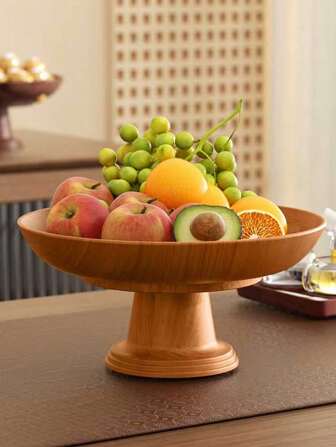 1 件优质奢华仿木纹水果盘/糖果盘，优雅的餐碗，适合客厅、家居使用