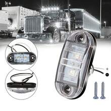 10pcs 12V-24V Universal 2 LED Front & Rear Turn Signal Lights, Suitable For Trucks, RVs, Cars, Trailers, No Battery Required, Easy Installation - one-size - View 7