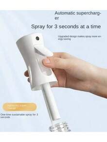 1pc 300ml Multi-Functional Pump Spray Bottle, Ultra-Fine Mist Sprayer, Makeup Spray Bottle, Gardening Spray Bottle, Hair Spray Bottle, Sprayer, Household Helper, Compact And Unbreakable, Home, Office, Outdoor, Portable Home Bathroom Decor Fall Decor Back To School - 彩色 - 查看 5