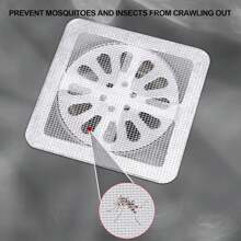 20pcs Disposable Drain Clog Remover (Recommended To Replace Every 2-3 Days), Disposable Shower And Bathtub Hair Catcher, Easy Install Drain Filter Stickers, Disposable Drain Covers For Kitchen, Sink And Laundry Room, Effectively Block Hair And Prevent Insects