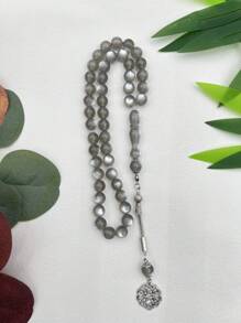 45 Stücke/10 cm Muslimische Gebetsperlen Tasbih Rosenkranz Armband, Harz Einzelstrang