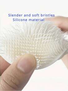 1/3 pièces Brosse de nettoyage en silicone omnidirectionnelle à 360°, avec manche long, brosse réutilisable pour bouteilles et tasses, pour usage en cuisine et à la maison