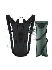 2pcs Hydration Pack, Hydration Backpack - Water Backpack With 2L Hydration Bladder-The Perfect Backpack For Outdoor Sports Cycling Skiing Hiking Running Camping Climbing Beach Bag Beach Essentials Beach Towel Organizer Beach Accessories Beach Stuff Holiday Bag Holiday Essentials For Summer For Vacation,Back To School