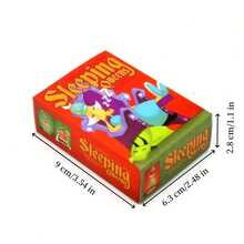 Sleep Queen Card Game - Family-Friendly Card Game, Party Entertainment Tabletop Game, Card Game, Collect Cards To The Queen And Develop Arithmetic, Memory, And Strategy Skills - Red - View 6