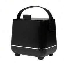 Portable Insulated Refrigerator, Black, 10.75" X 7.99" X 9.49" - Black - View 4