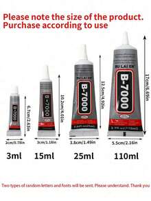 50ml/110ml Super Glue - Strong Bonding Multi-Purpose Adhesive, Suitable For Repairing Ceramic, Porcelain, Metal, Plastic, Wood, As Well As Gluing Wooden Furniture; Also Applicable For DIY Jewelry And Rhinestone Maintenance