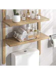 Toilet Paper Storage Basket, Toilet Tank Topper Basket For Bathroom, Cute Narrow Storage Basket For Toilet Tank Top, Bathroom Metal Basket For Bathroom Decor - White - White - View 11
