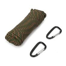 12 Pack Camping Tool Set With Flashlight, Machete, Knife - Green - View 4