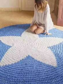 300g/90m 100% Fil de t-shirt en polyester, tissu élastique pour les chemises au crochet, fil de tissage épais fait main, utilisé pour le crochetage de sacs/paniers/tapis, la décoration d'intérieur, les artisanat fait main (les produits de crochet finis doivent être faits à la main)