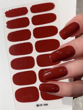 Zelfklevende nagelstickers voor dames, waterdichte stickers voor volledige nagelkunst, nageldecals, eenvoudig te gebruiken, geen nagellak verwijderen nodig, geschikt voor feestdagen en feestdecoratie, modieus