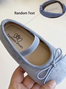 Toddler Flower Girl Dress Shoes - Girl Ballet Flats Party School Shoes Wedding