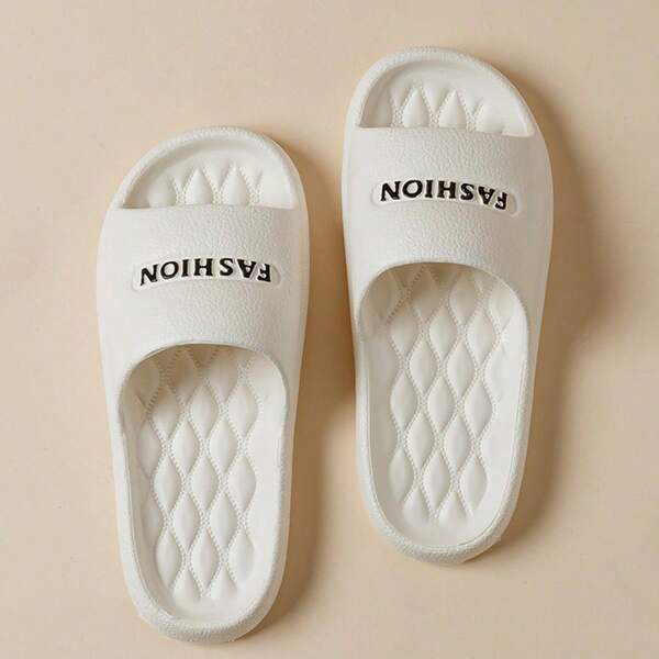 EVA Slip-On Slippers, Wygodne Letnie Dla Kobiet, Para Dom Łazienka Plastik Gruba Podeszwa Wsuwane